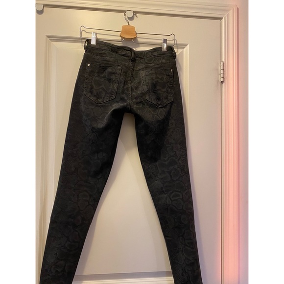 Zara snake skin skinny jeans - Picture 2 of 2